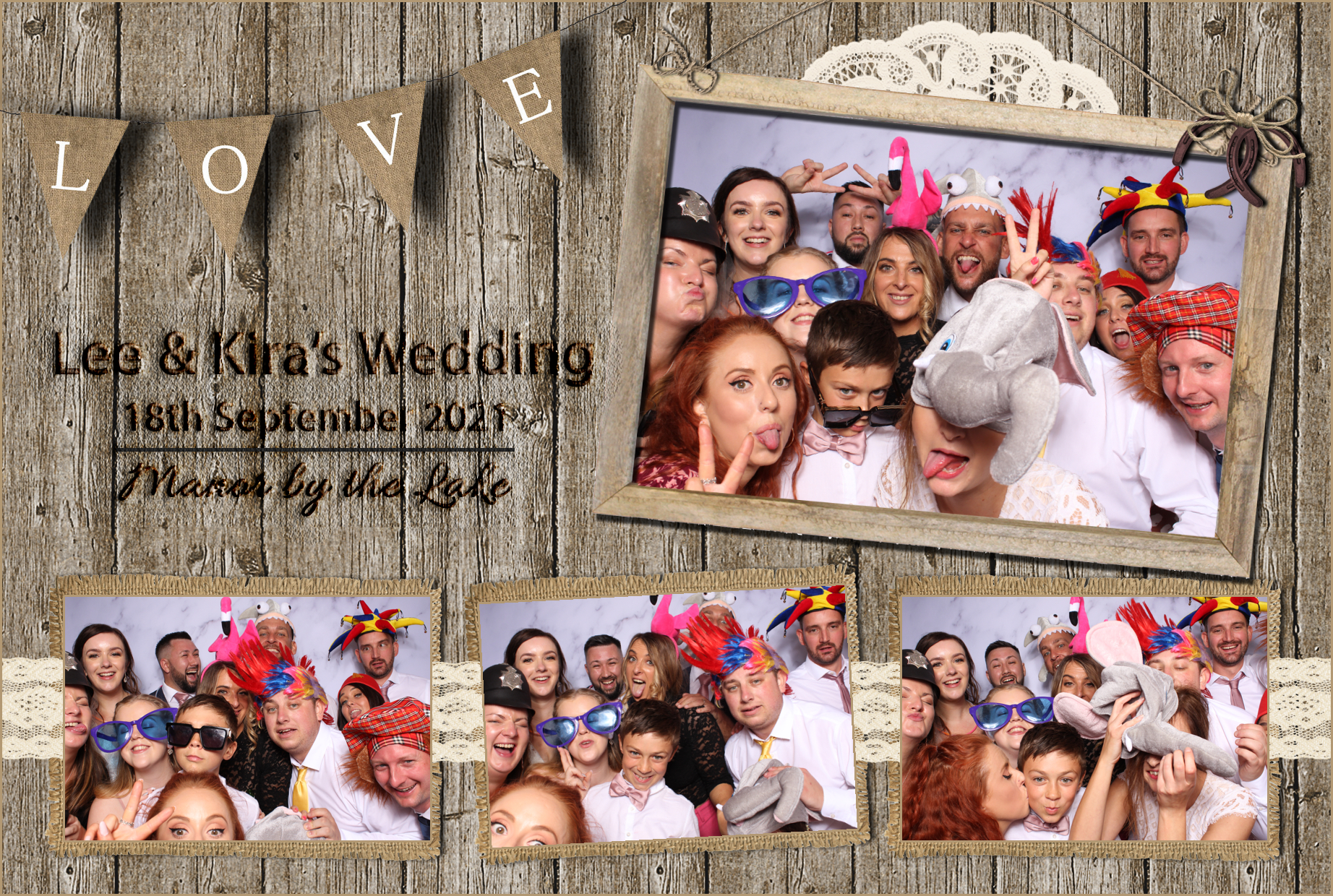 Lee & Kira | View more photos from the event at images.mobile-photo-booth.com/u/MobilePhotoBoothUK/Lee-Kira