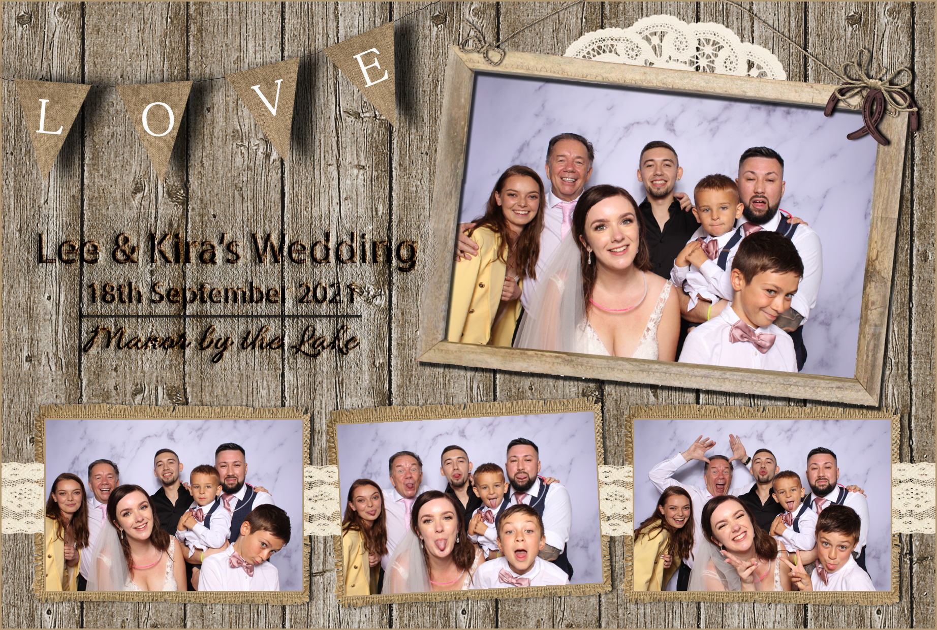 Lee & Kira | View more photos from the event at images.mobile-photo-booth.com/u/MobilePhotoBoothUK/Lee-Kira