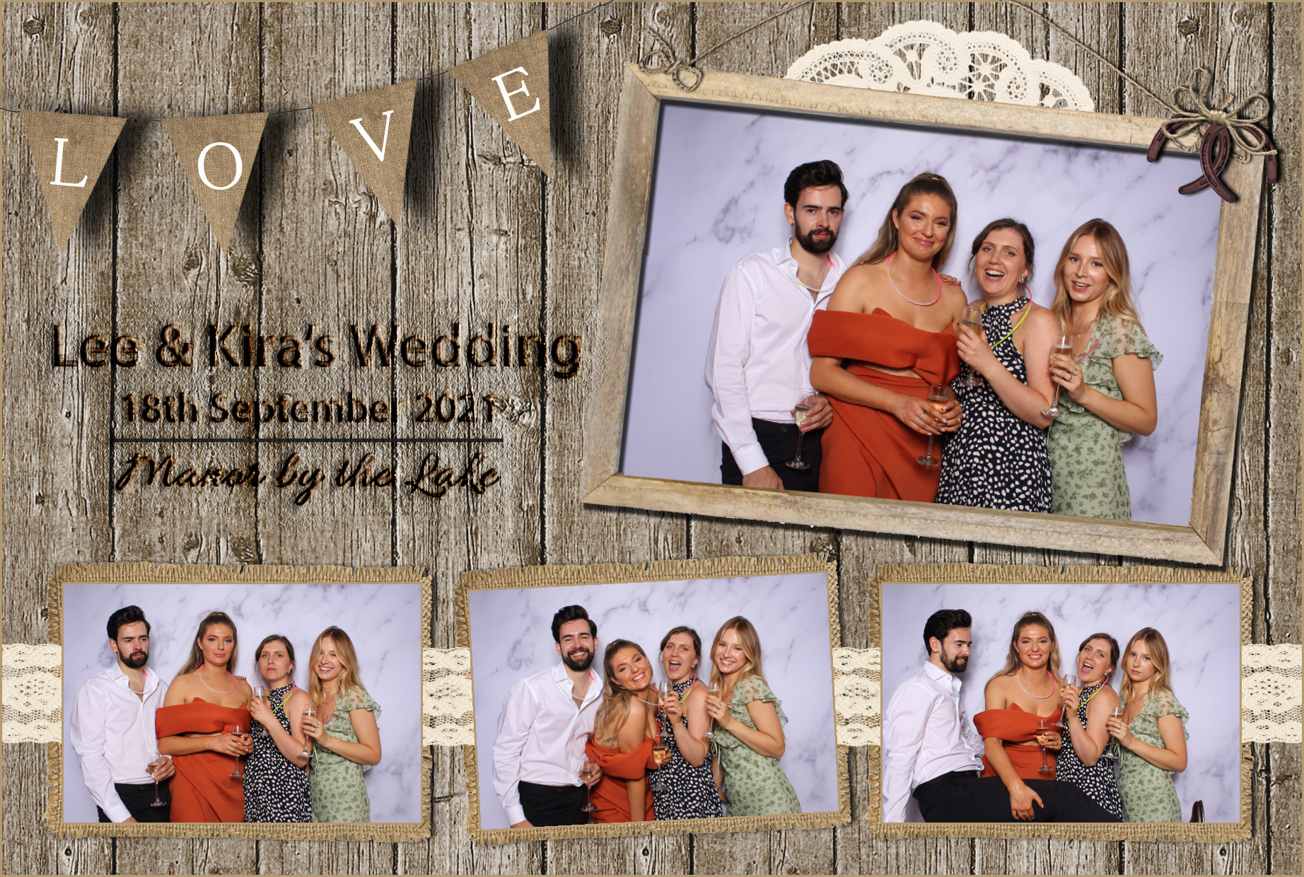 Lee & Kira | View more photos from the event at images.mobile-photo-booth.com/u/MobilePhotoBoothUK/Lee-Kira
