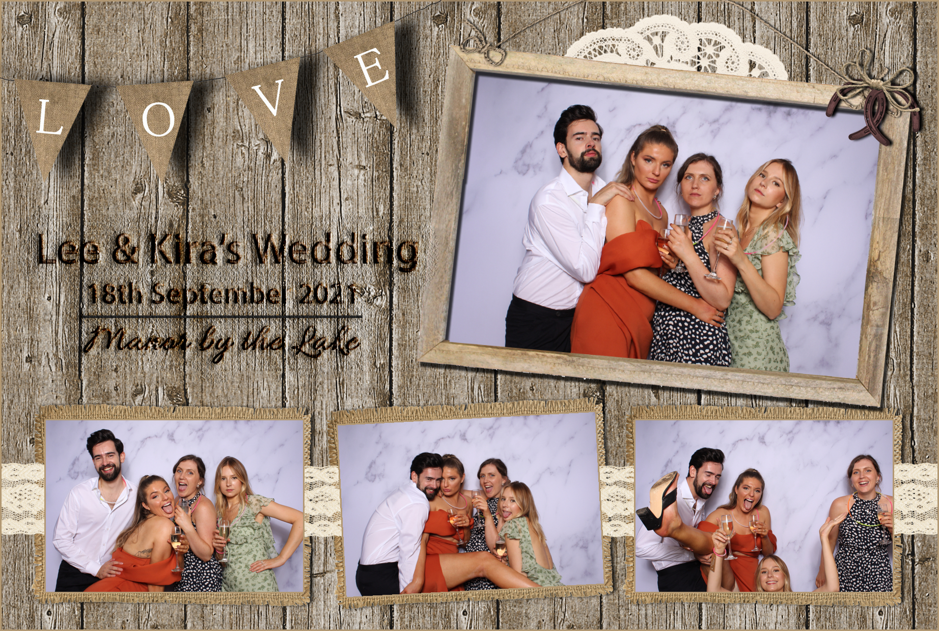 Lee & Kira | View more photos from the event at images.mobile-photo-booth.com/u/MobilePhotoBoothUK/Lee-Kira