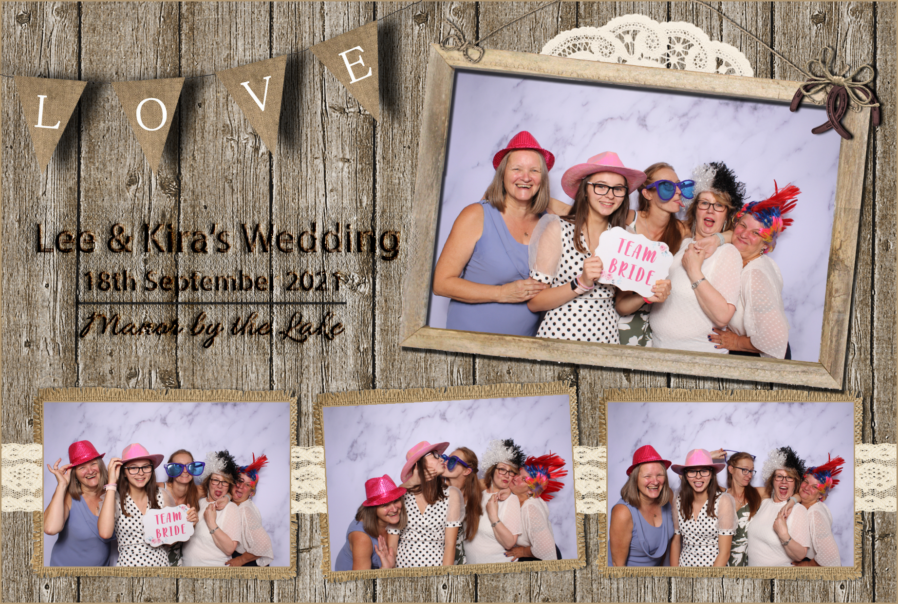 Lee & Kira | View more photos from the event at images.mobile-photo-booth.com/u/MobilePhotoBoothUK/Lee-Kira