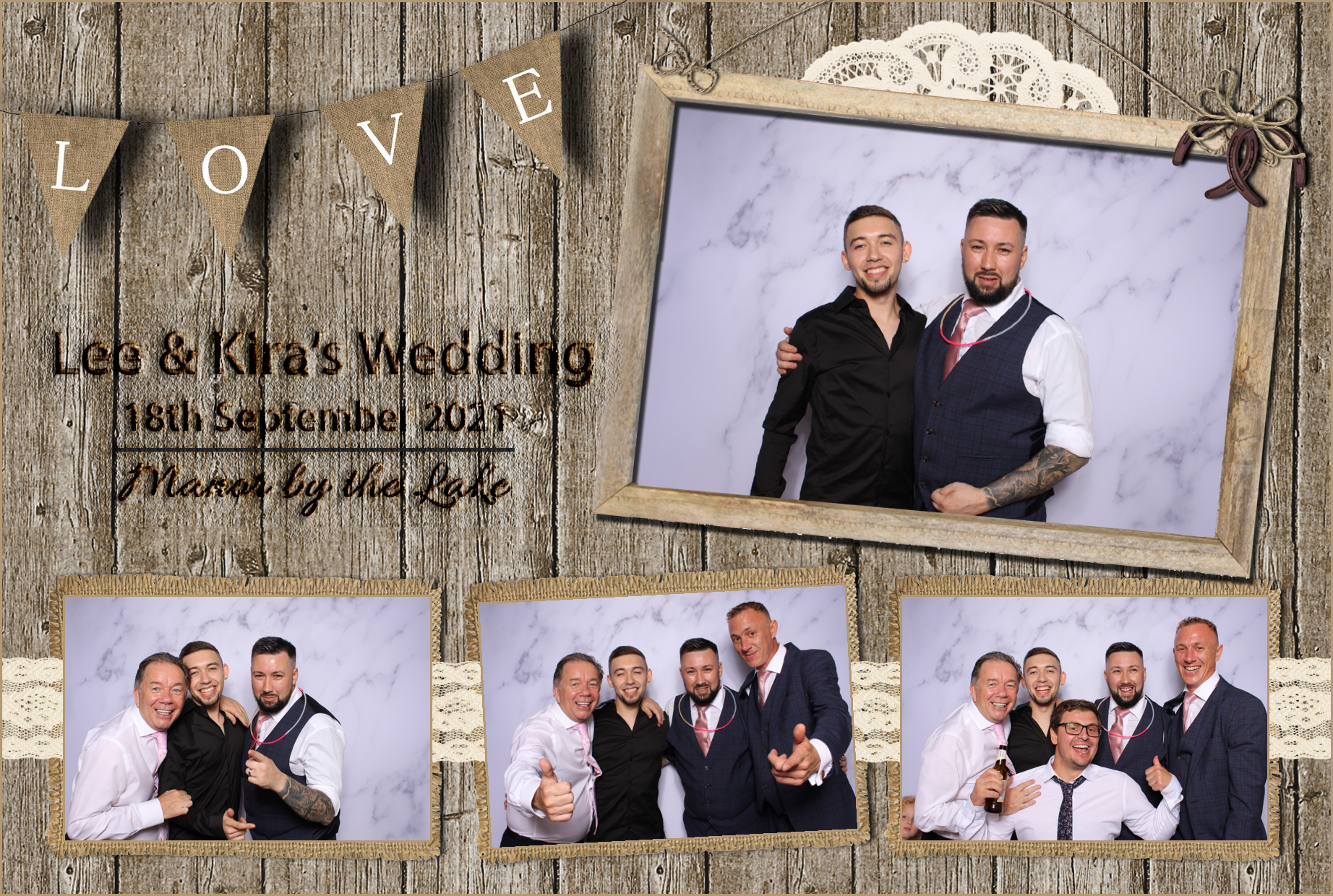 Lee & Kira | View more photos from the event at images.mobile-photo-booth.com/u/MobilePhotoBoothUK/Lee-Kira