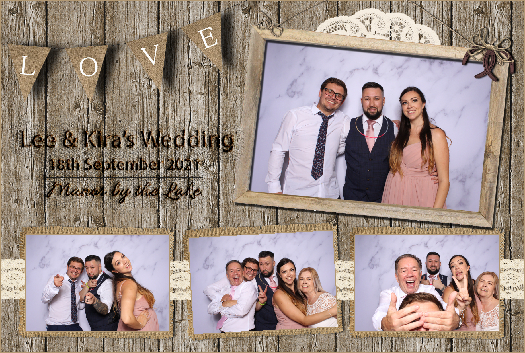 Lee & Kira | View more photos from the event at images.mobile-photo-booth.com/u/MobilePhotoBoothUK/Lee-Kira