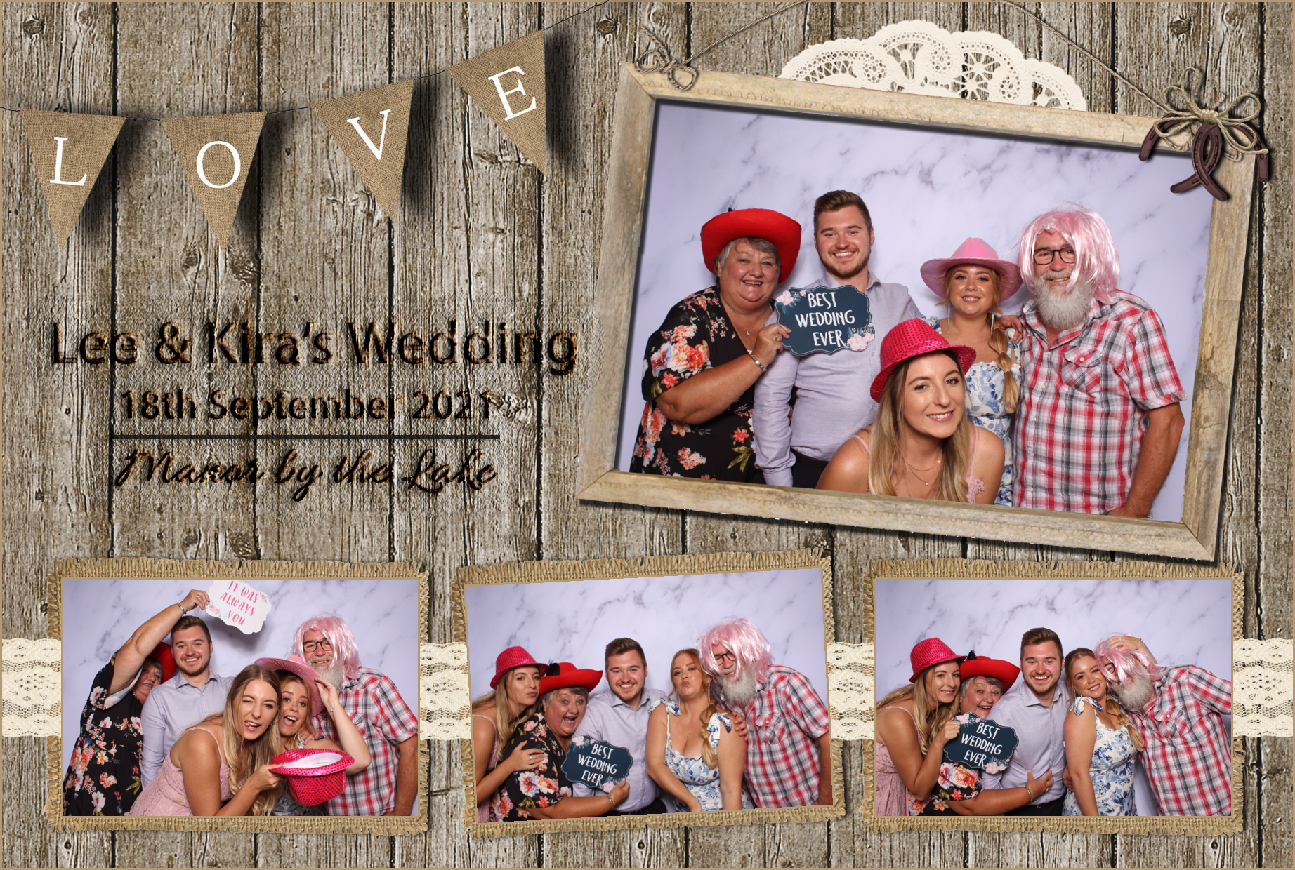 Lee & Kira | View more photos from the event at images.mobile-photo-booth.com/u/MobilePhotoBoothUK/Lee-Kira