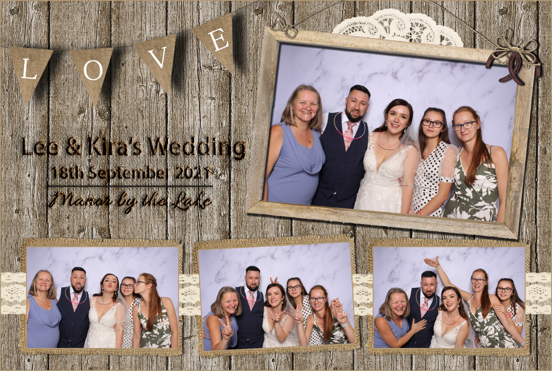 Lee & Kira | View more photos from the event at images.mobile-photo-booth.com/u/MobilePhotoBoothUK/Lee-Kira