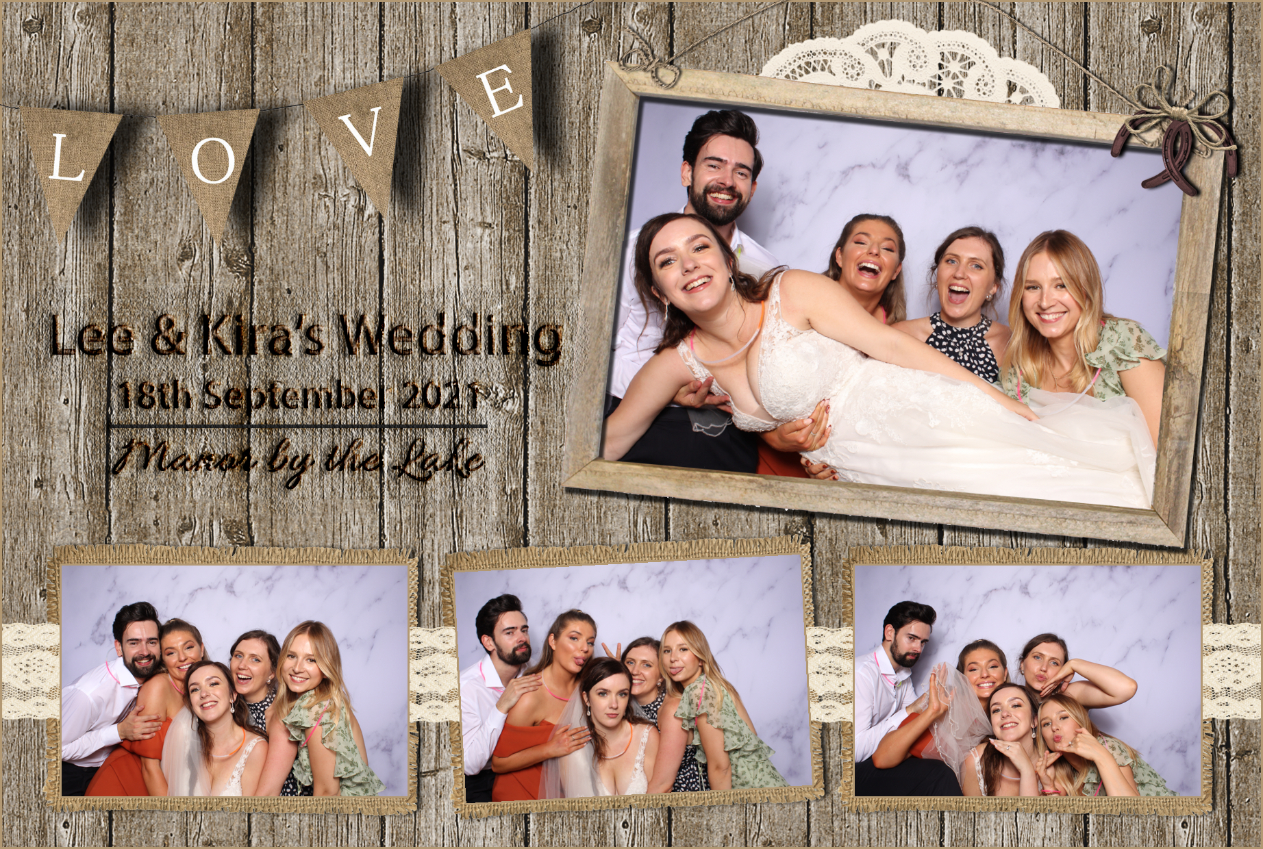 Lee & Kira | View more photos from the event at images.mobile-photo-booth.com/u/MobilePhotoBoothUK/Lee-Kira