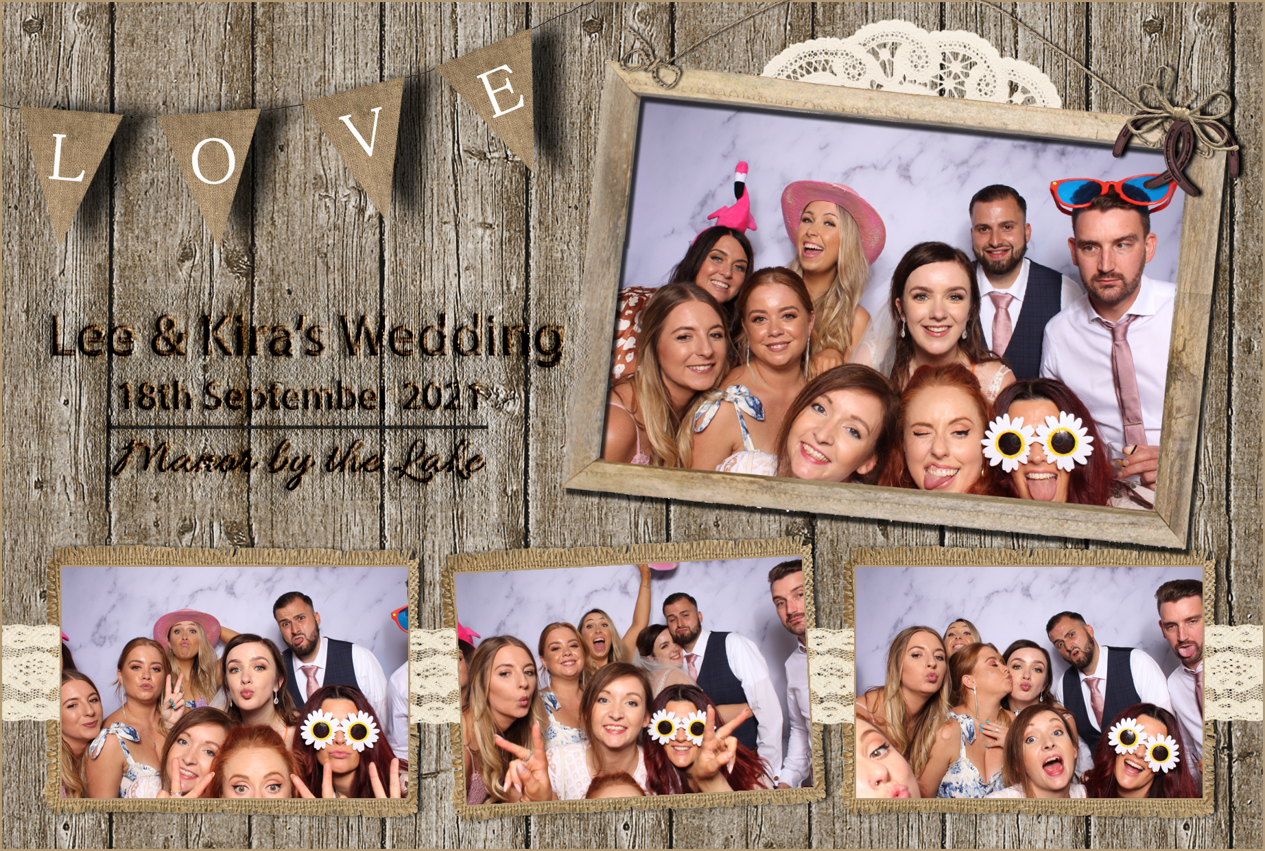 Lee & Kira | View more photos from the event at images.mobile-photo-booth.com/u/MobilePhotoBoothUK/Lee-Kira