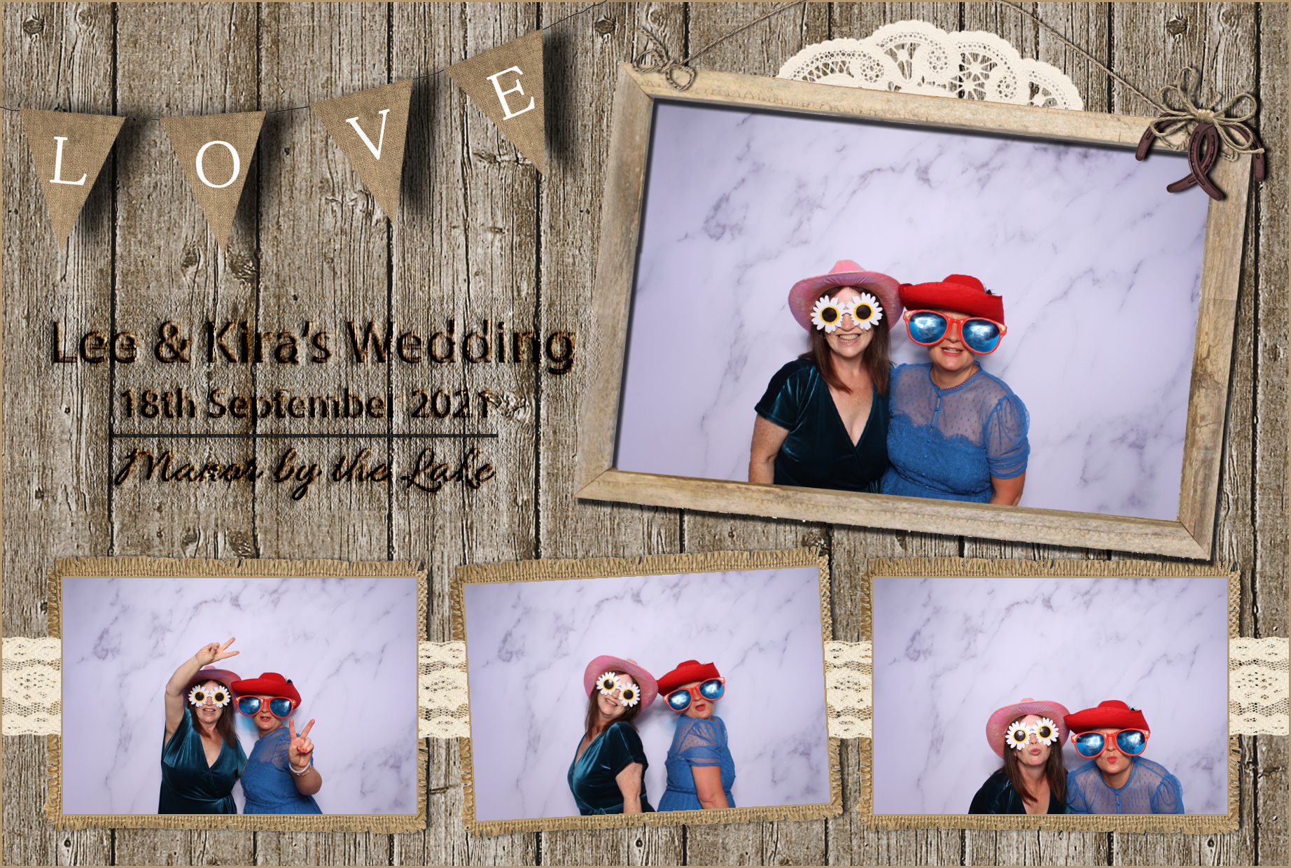 Lee & Kira | View more photos from the event at images.mobile-photo-booth.com/u/MobilePhotoBoothUK/Lee-Kira