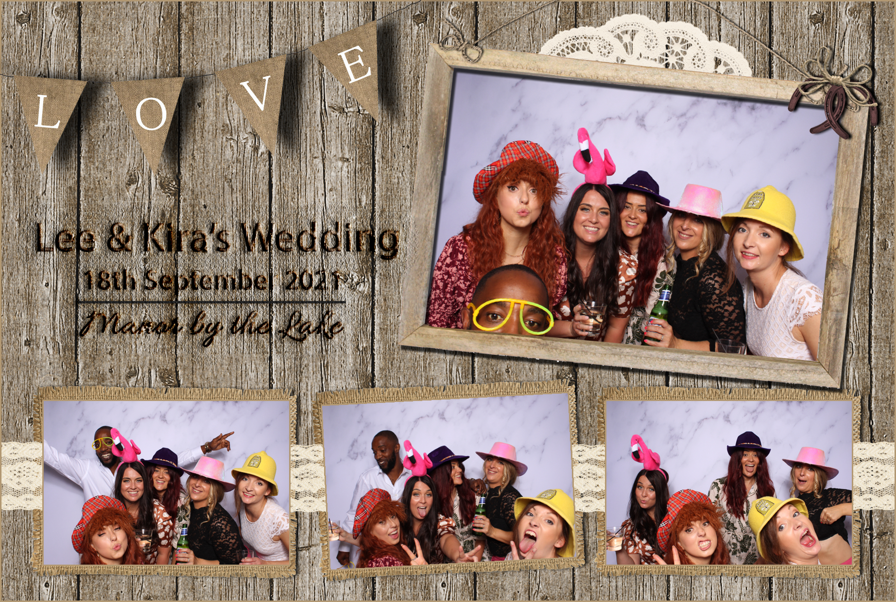Lee & Kira | View more photos from the event at images.mobile-photo-booth.com/u/MobilePhotoBoothUK/Lee-Kira