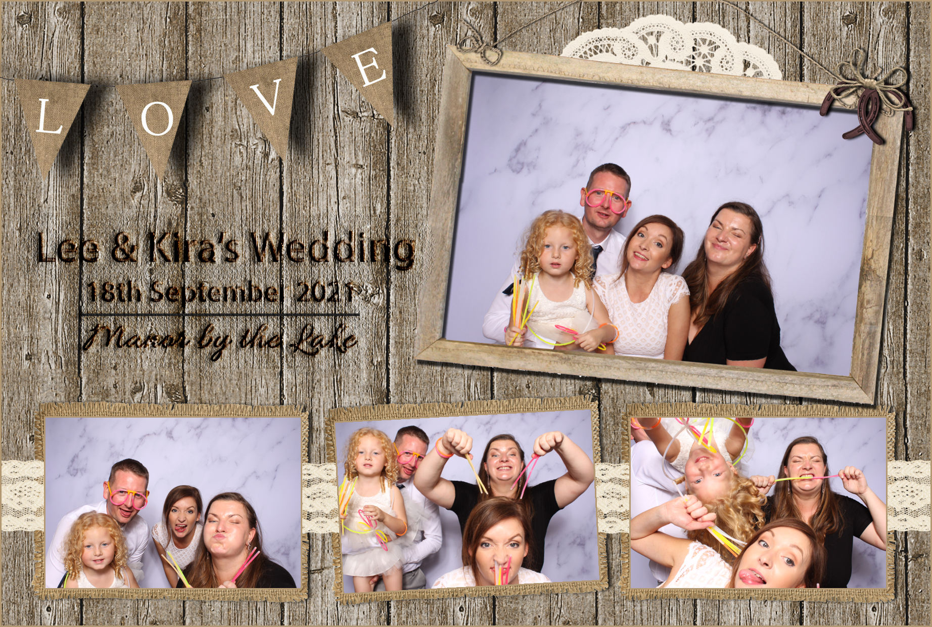 Lee & Kira | View more photos from the event at images.mobile-photo-booth.com/u/MobilePhotoBoothUK/Lee-Kira