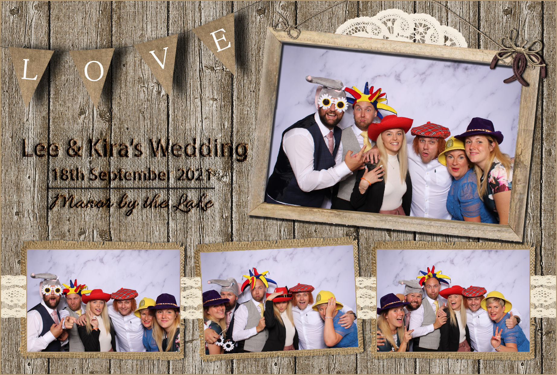 Lee & Kira | View more photos from the event at images.mobile-photo-booth.com/u/MobilePhotoBoothUK/Lee-Kira