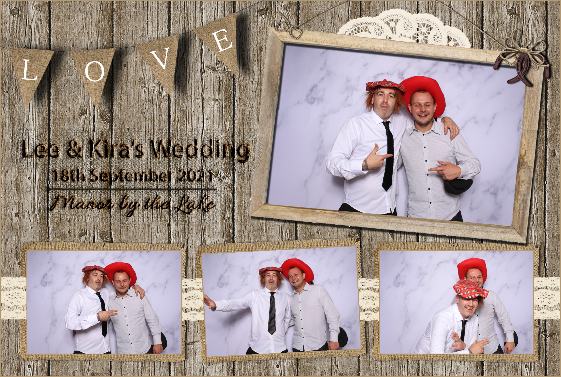 Lee & Kira | View more photos from the event at images.mobile-photo-booth.com/u/MobilePhotoBoothUK/Lee-Kira