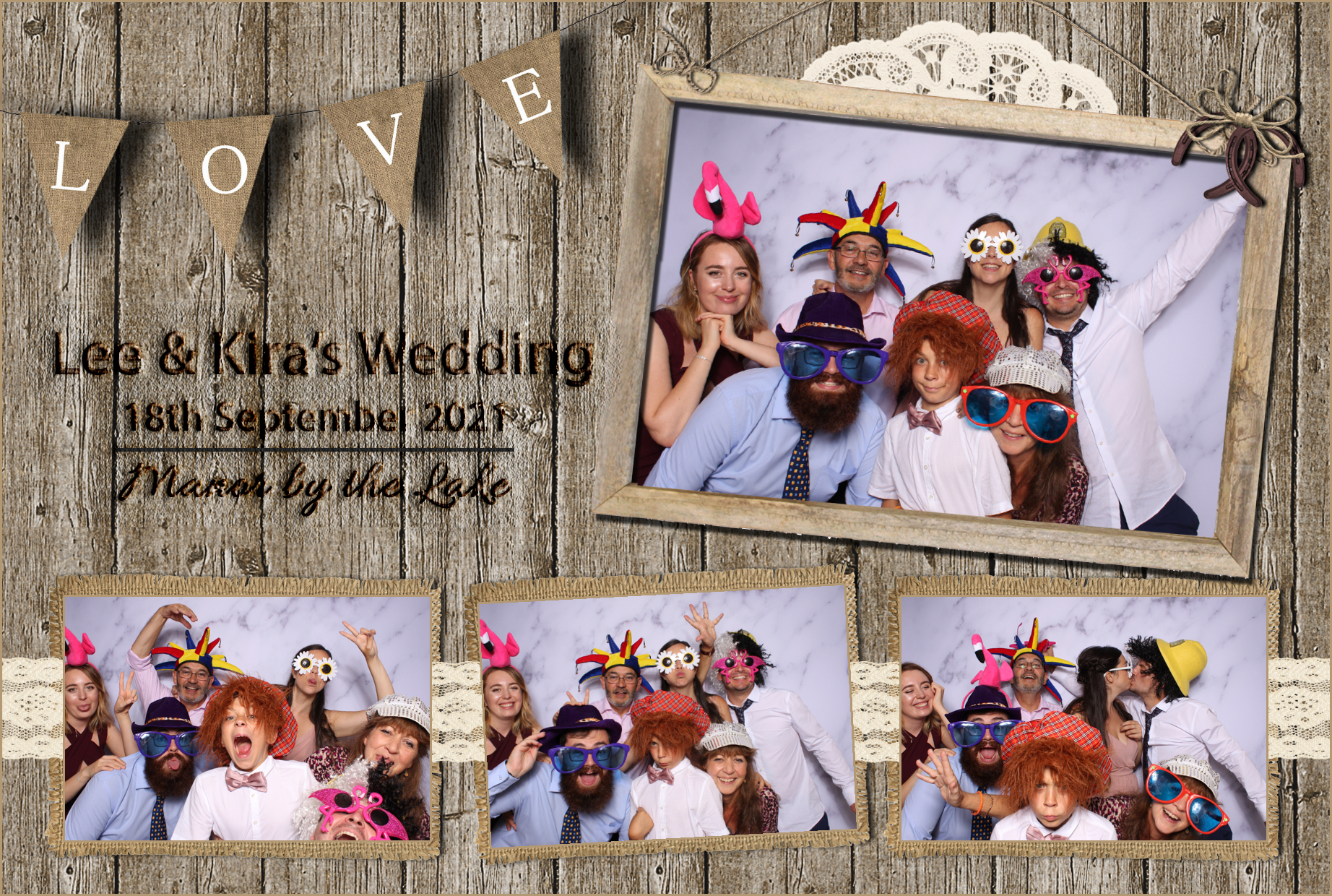 Lee & Kira | View more photos from the event at images.mobile-photo-booth.com/u/MobilePhotoBoothUK/Lee-Kira