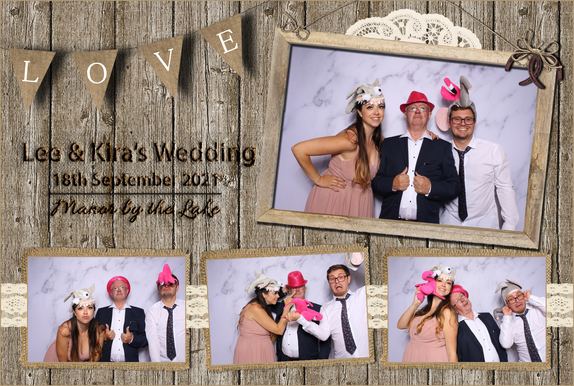 Lee & Kira | View more photos from the event at images.mobile-photo-booth.com/u/MobilePhotoBoothUK/Lee-Kira