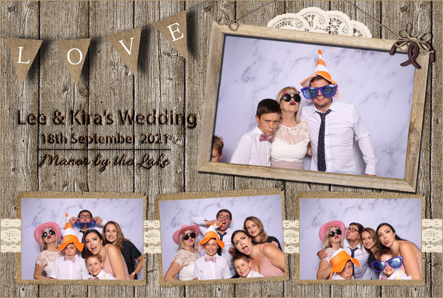 Lee & Kira | View more photos from the event at images.mobile-photo-booth.com/u/MobilePhotoBoothUK/Lee-Kira
