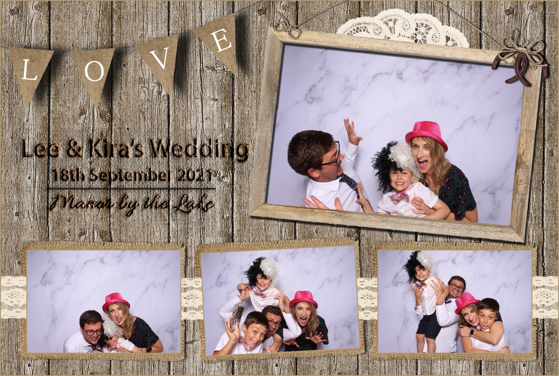 Lee & Kira | View more photos from the event at images.mobile-photo-booth.com/u/MobilePhotoBoothUK/Lee-Kira
