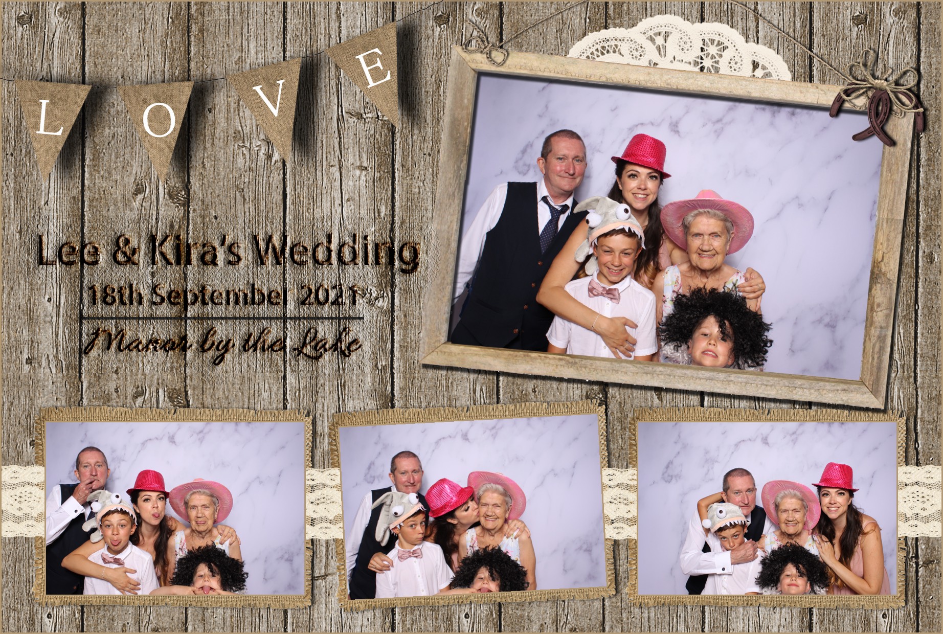 Lee & Kira | View more photos from the event at images.mobile-photo-booth.com/u/MobilePhotoBoothUK/Lee-Kira