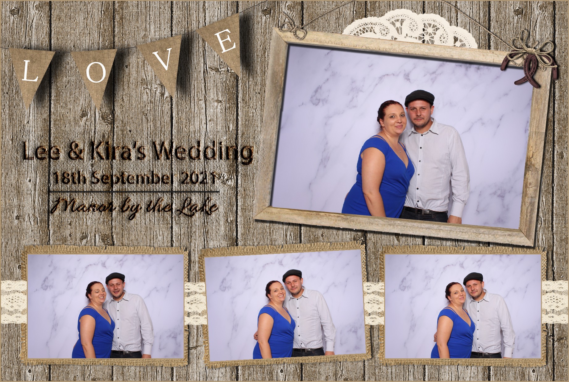 Lee & Kira | View more photos from the event at images.mobile-photo-booth.com/u/MobilePhotoBoothUK/Lee-Kira