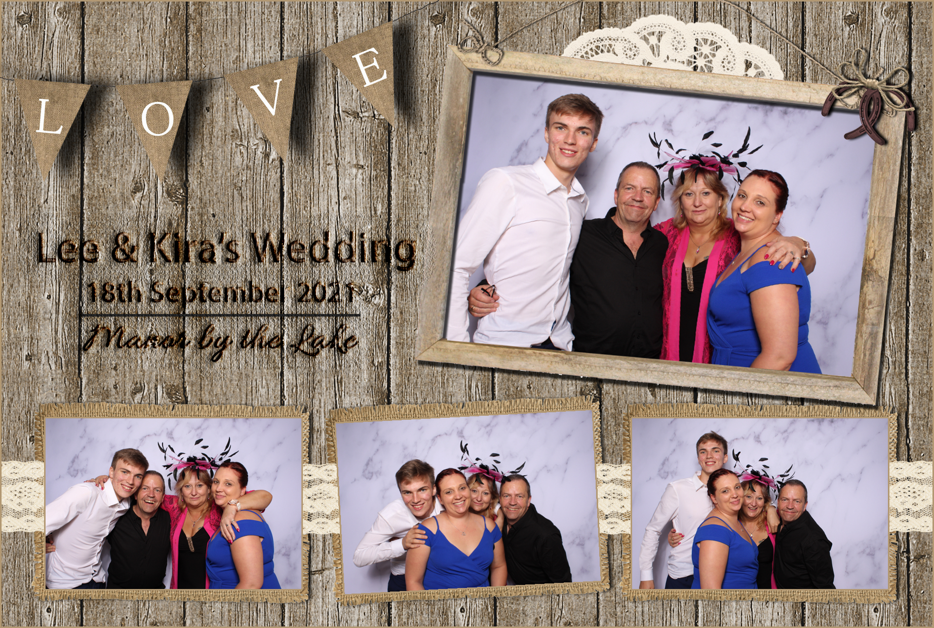 Lee & Kira | View more photos from the event at images.mobile-photo-booth.com/u/MobilePhotoBoothUK/Lee-Kira