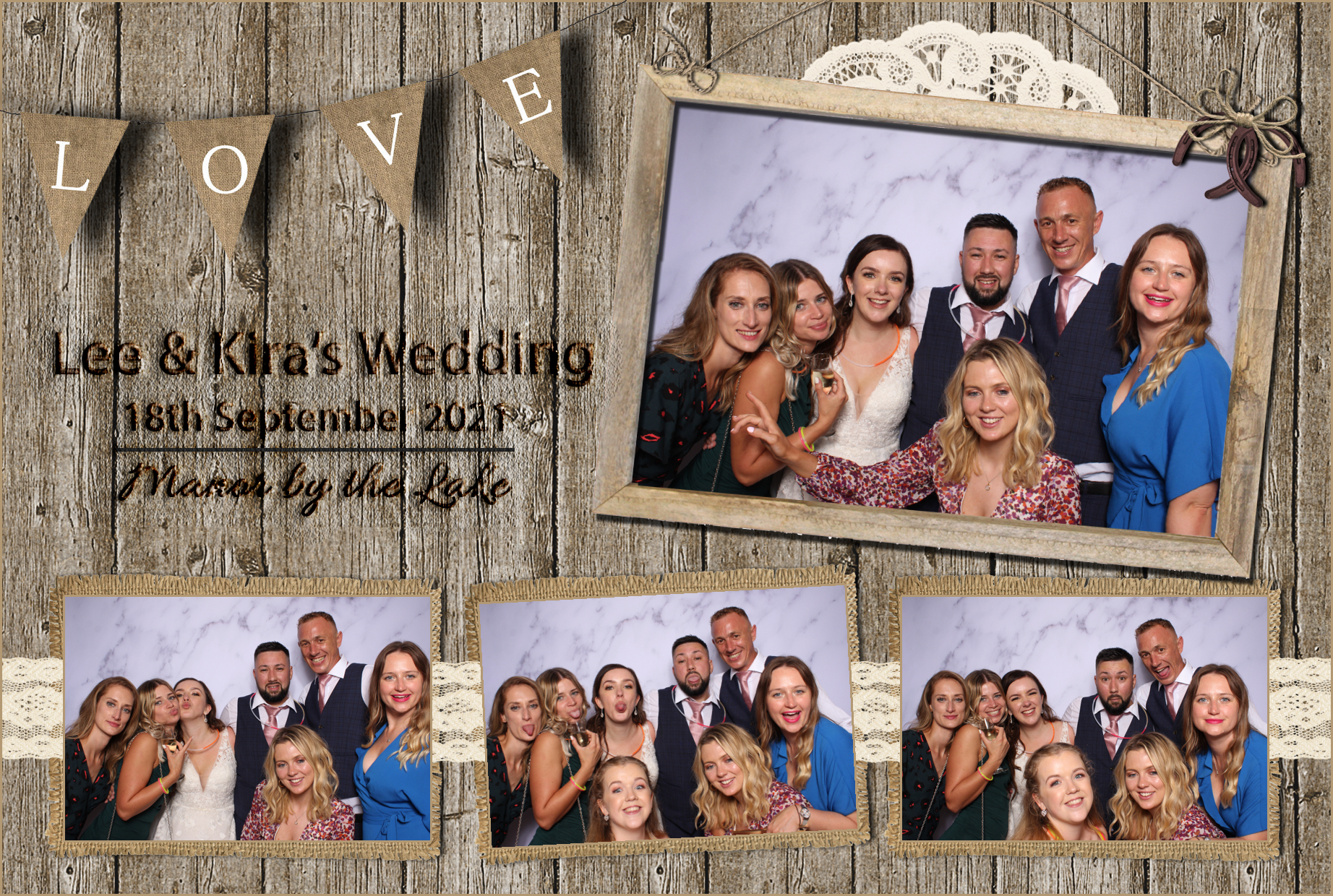 Lee & Kira | View more photos from the event at images.mobile-photo-booth.com/u/MobilePhotoBoothUK/Lee-Kira