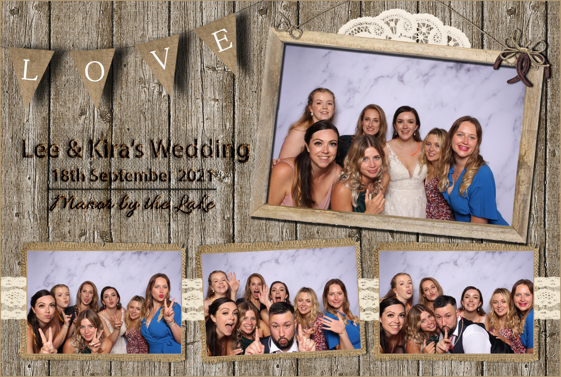 Lee & Kira | View more photos from the event at images.mobile-photo-booth.com/u/MobilePhotoBoothUK/Lee-Kira