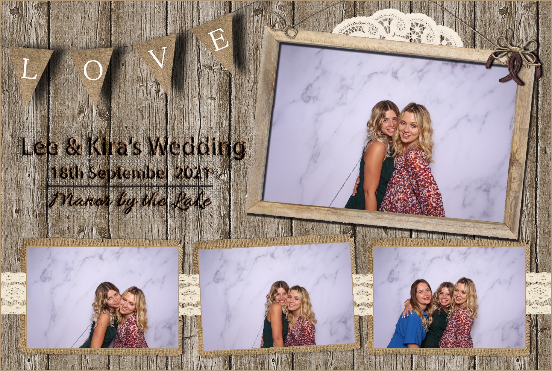 Lee & Kira | View more photos from the event at images.mobile-photo-booth.com/u/MobilePhotoBoothUK/Lee-Kira