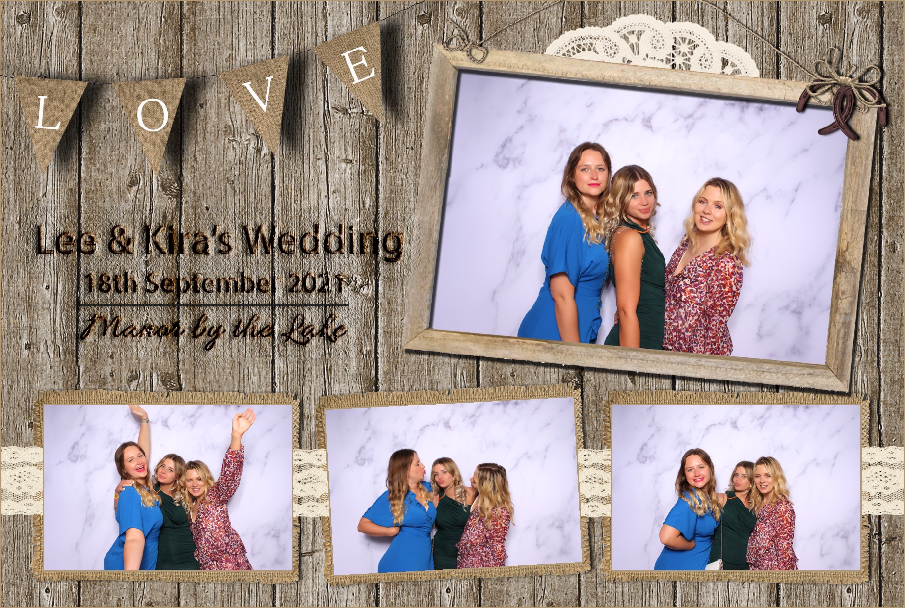 Lee & Kira | View more photos from the event at images.mobile-photo-booth.com/u/MobilePhotoBoothUK/Lee-Kira
