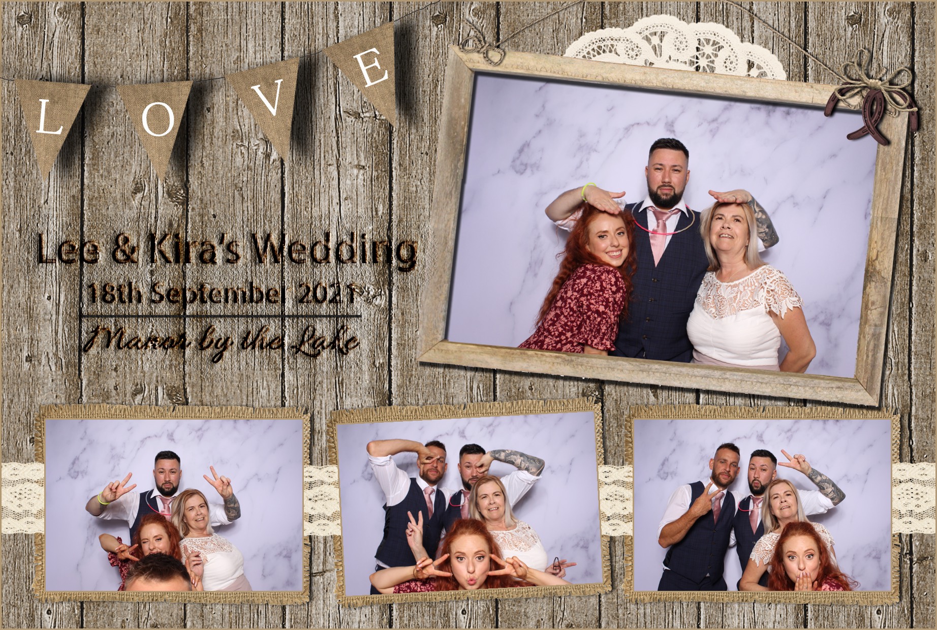Lee & Kira | View more photos from the event at images.mobile-photo-booth.com/u/MobilePhotoBoothUK/Lee-Kira