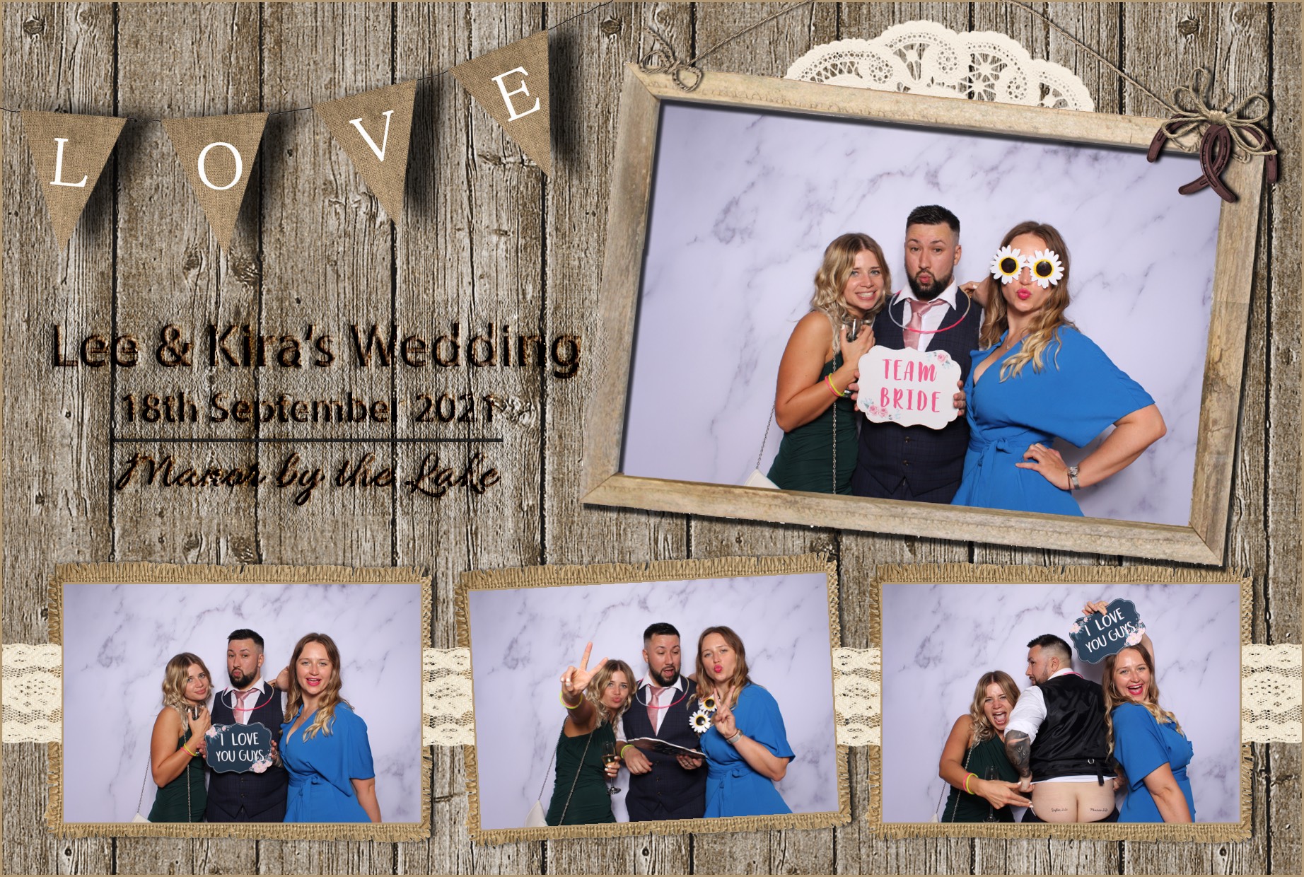 Lee & Kira | View more photos from the event at images.mobile-photo-booth.com/u/MobilePhotoBoothUK/Lee-Kira