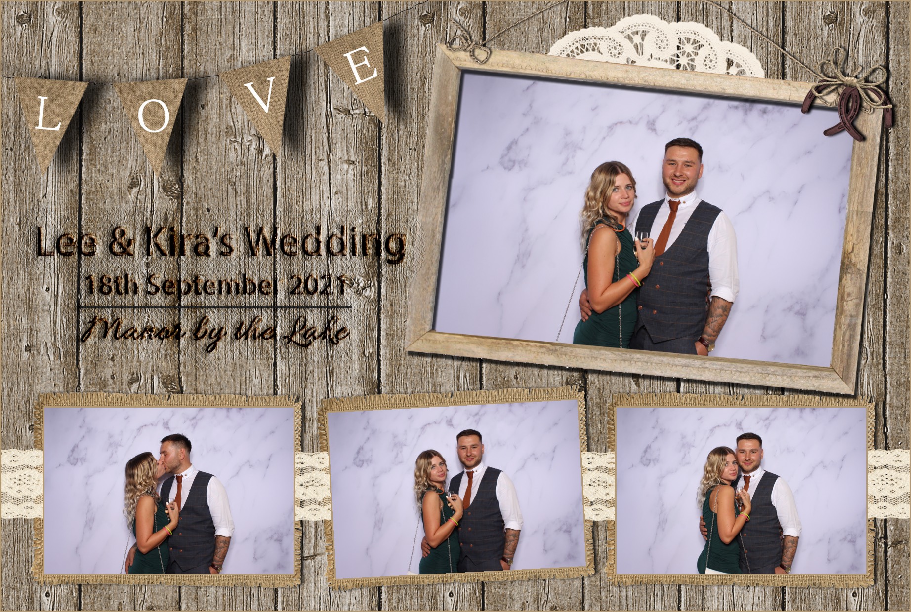 Lee & Kira | View more photos from the event at images.mobile-photo-booth.com/u/MobilePhotoBoothUK/Lee-Kira