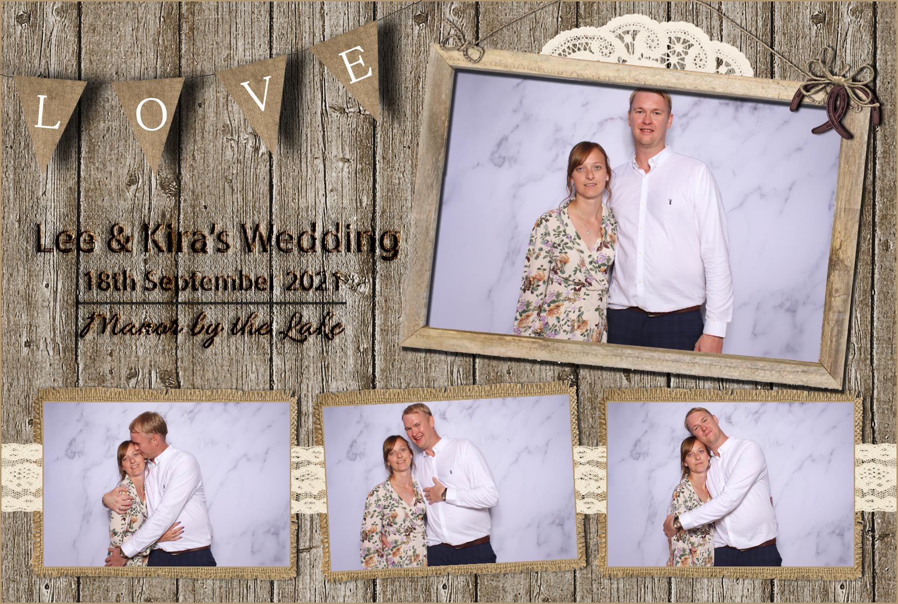 Lee & Kira | View more photos from the event at images.mobile-photo-booth.com/u/MobilePhotoBoothUK/Lee-Kira