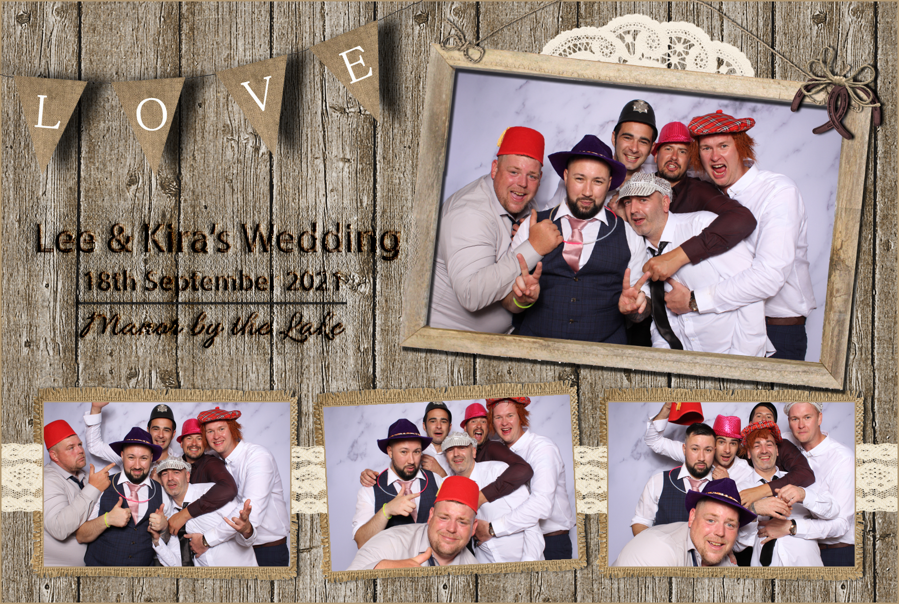 Lee & Kira | View more photos from the event at images.mobile-photo-booth.com/u/MobilePhotoBoothUK/Lee-Kira