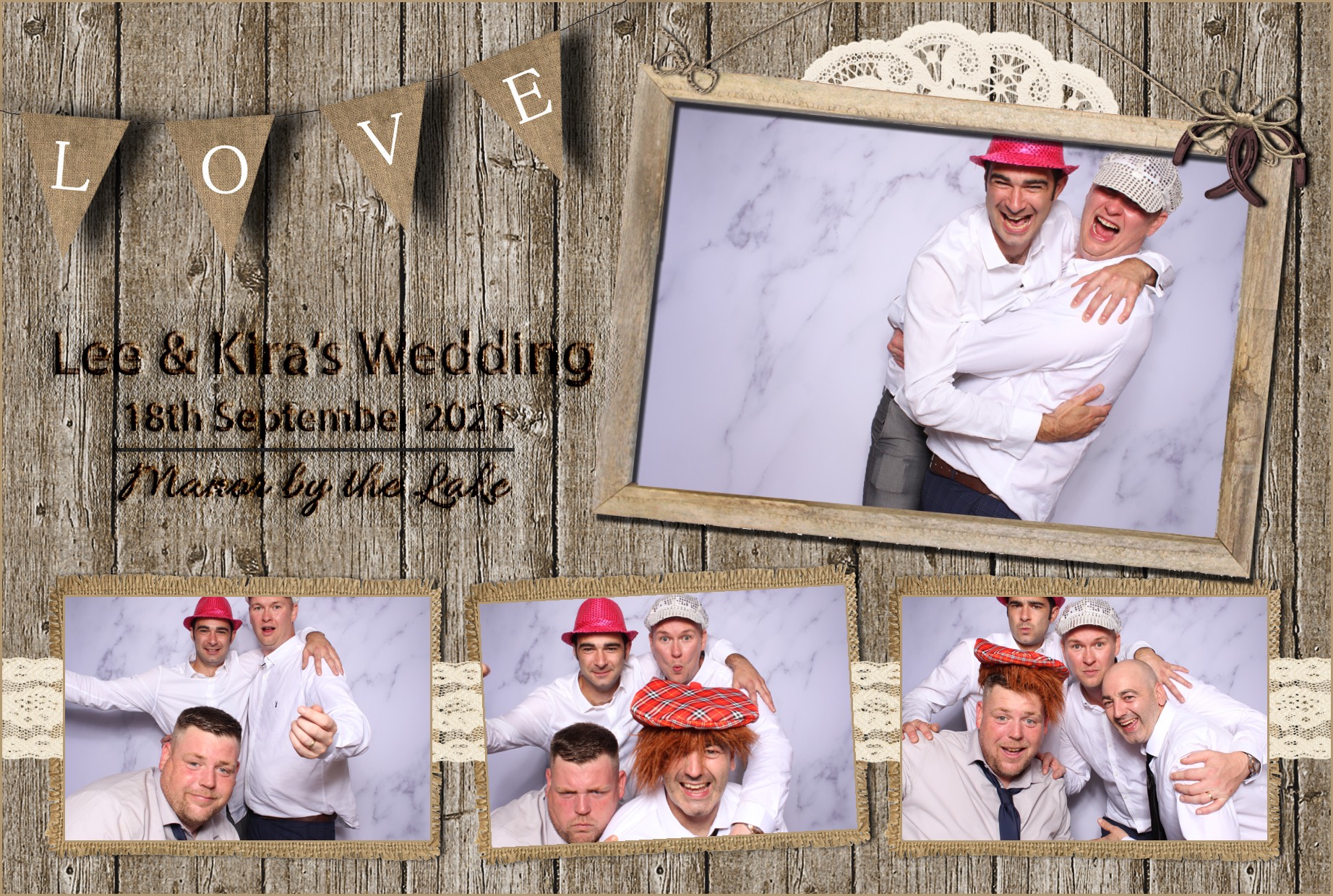 Lee & Kira | View more photos from the event at images.mobile-photo-booth.com/u/MobilePhotoBoothUK/Lee-Kira