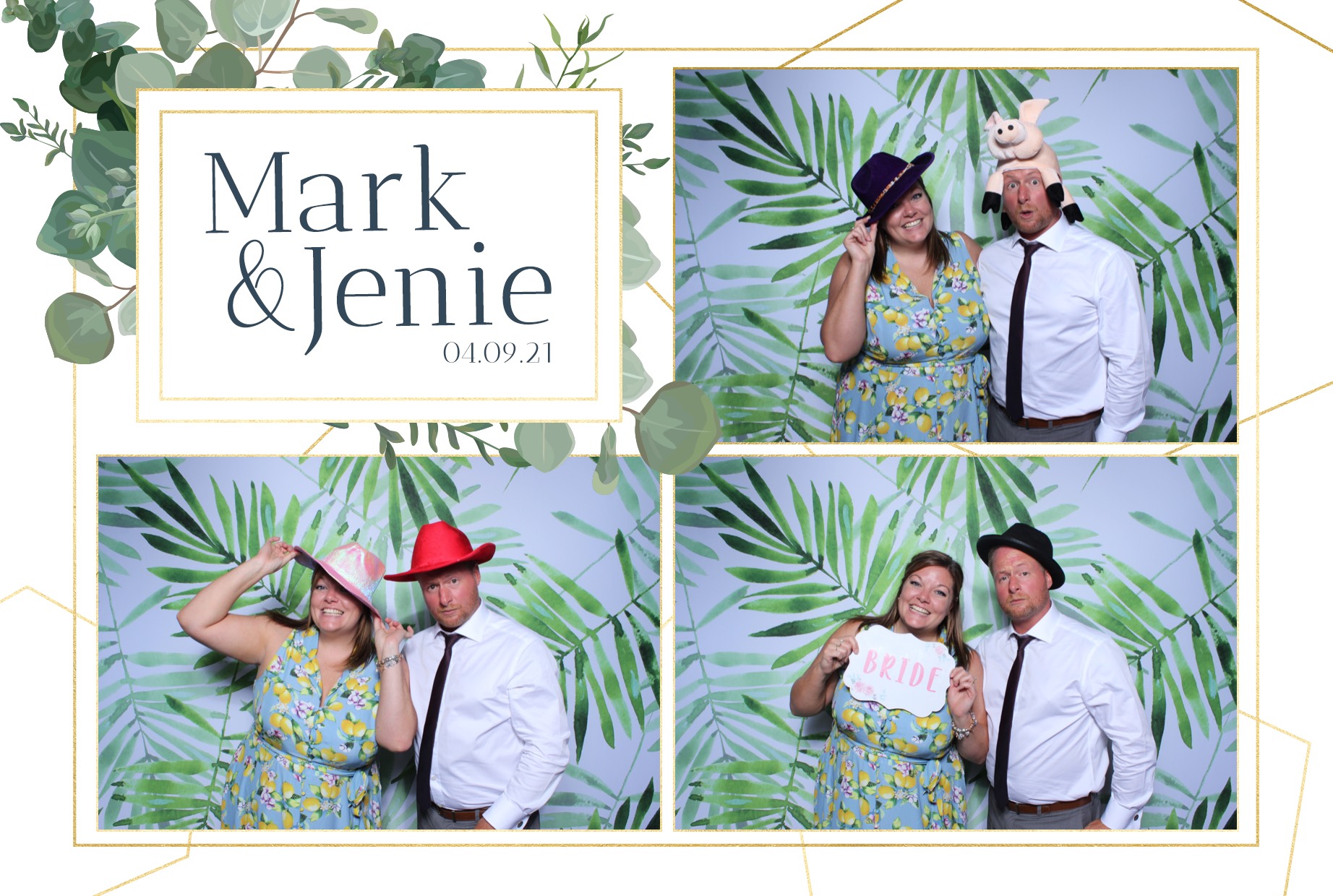 Mark & Jenie | View more photos from the event at images.mobile-photo-booth.com/u/MobilePhotoBoothUK/Mark-Jenie