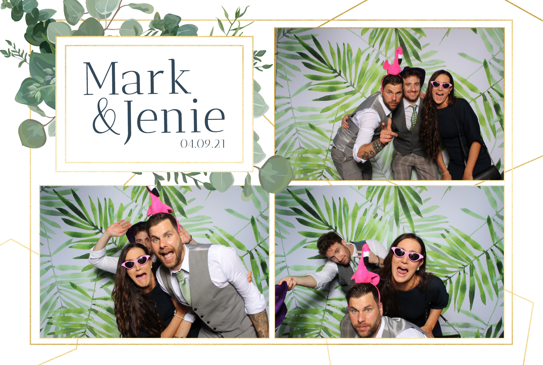 Mark & Jenie | View more photos from the event at images.mobile-photo-booth.com/u/MobilePhotoBoothUK/Mark-Jenie