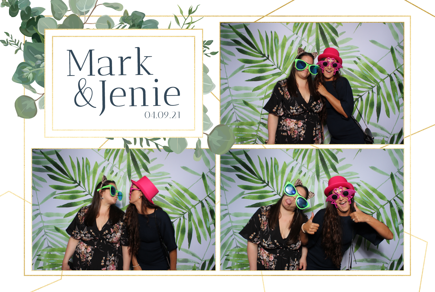 Mark & Jenie | View more photos from the event at images.mobile-photo-booth.com/u/MobilePhotoBoothUK/Mark-Jenie