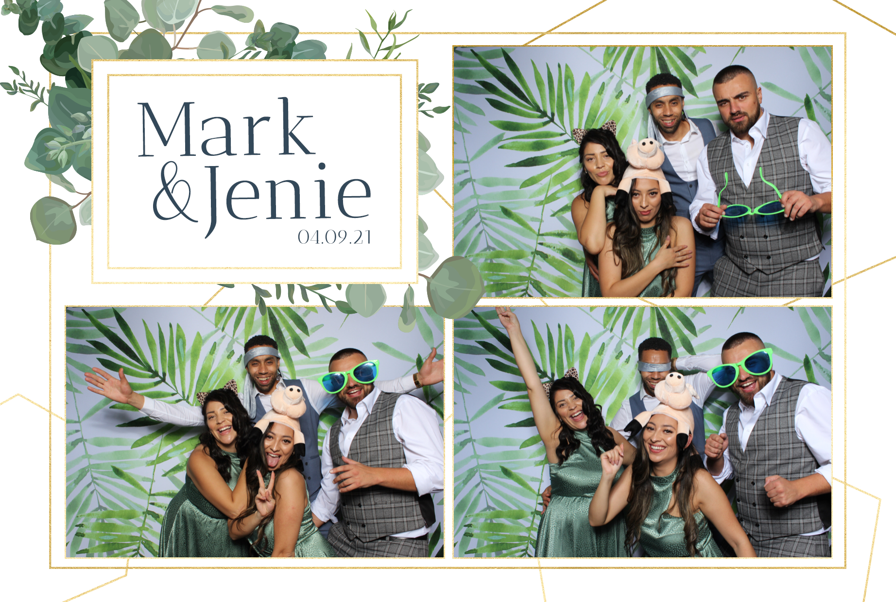 Mark & Jenie | View more photos from the event at images.mobile-photo-booth.com/u/MobilePhotoBoothUK/Mark-Jenie