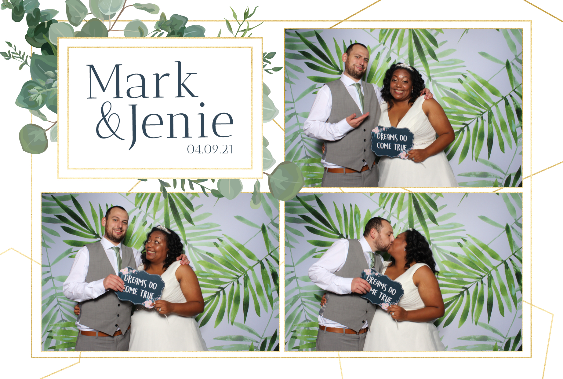 Mark & Jenie | View more photos from the event at images.mobile-photo-booth.com/u/MobilePhotoBoothUK/Mark-Jenie