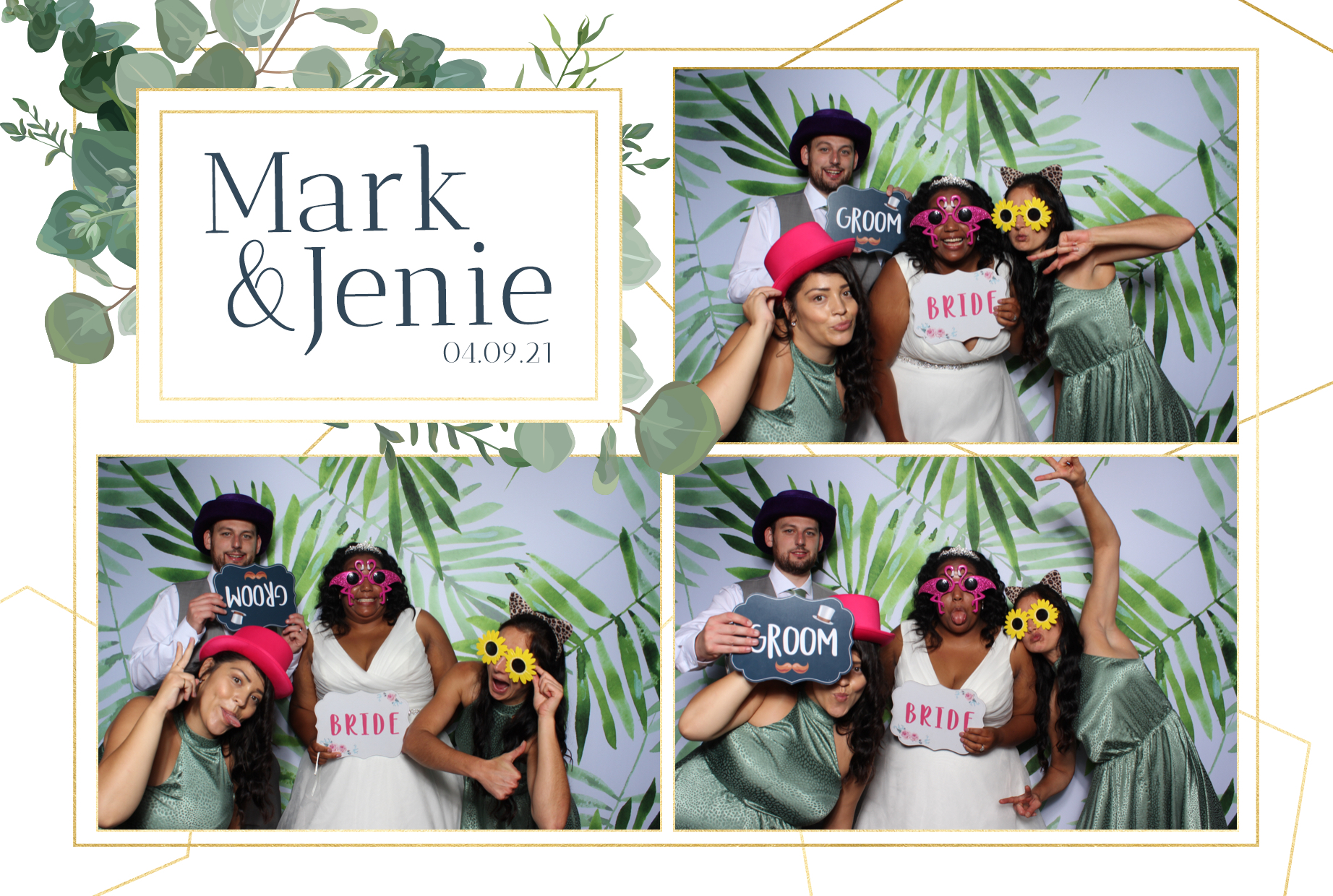 Mark & Jenie | View more photos from the event at images.mobile-photo-booth.com/u/MobilePhotoBoothUK/Mark-Jenie