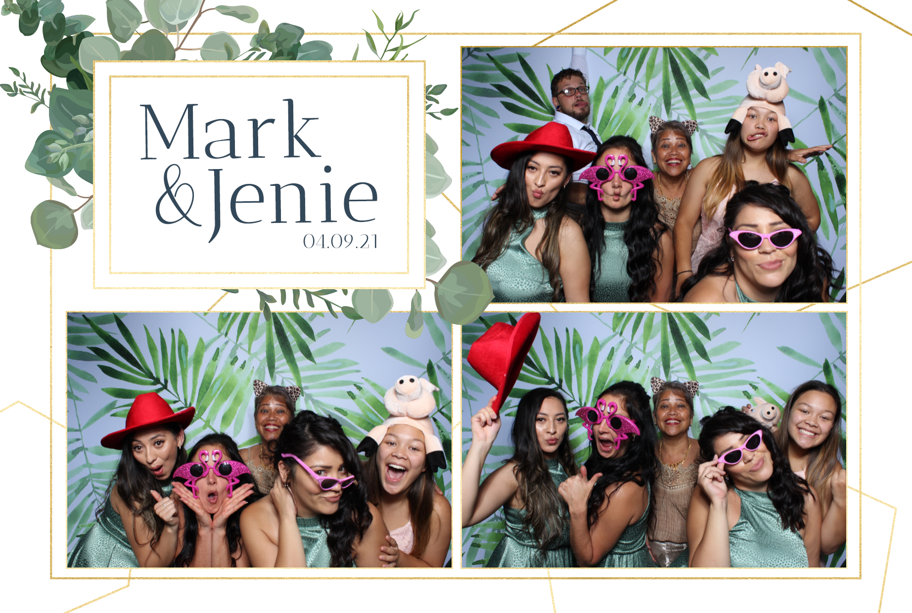 Mark & Jenie | View more photos from the event at images.mobile-photo-booth.com/u/MobilePhotoBoothUK/Mark-Jenie