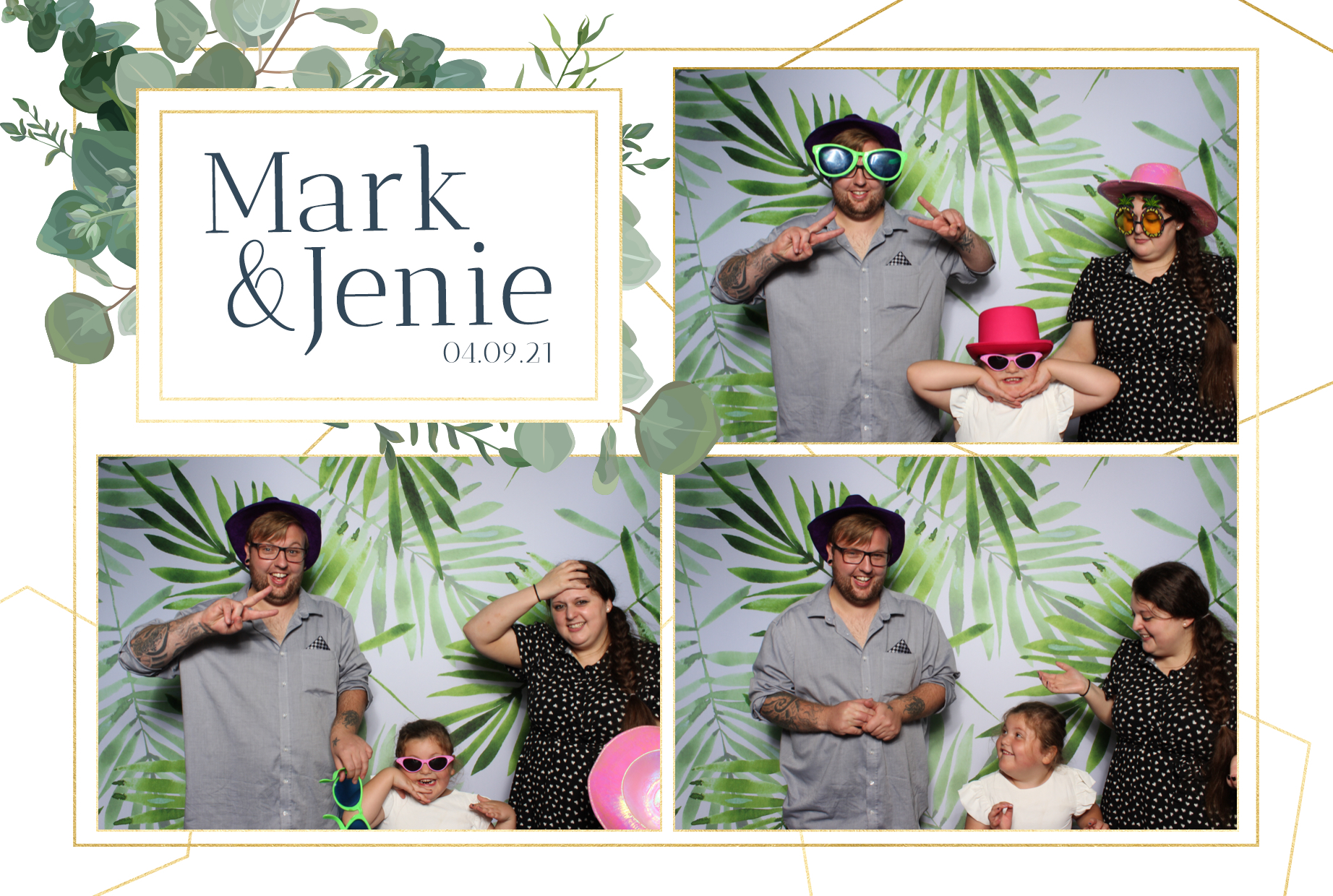 Mark & Jenie | View more photos from the event at images.mobile-photo-booth.com/u/MobilePhotoBoothUK/Mark-Jenie