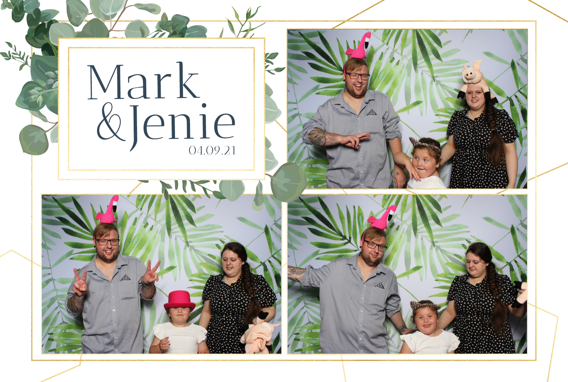 Mark & Jenie | View more photos from the event at images.mobile-photo-booth.com/u/MobilePhotoBoothUK/Mark-Jenie