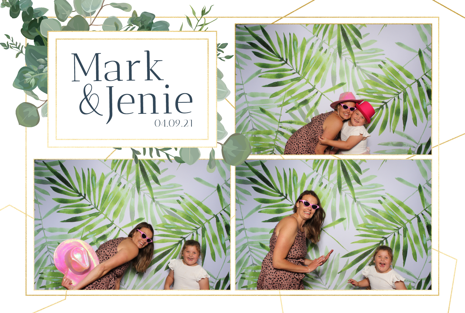Mark & Jenie | View more photos from the event at images.mobile-photo-booth.com/u/MobilePhotoBoothUK/Mark-Jenie