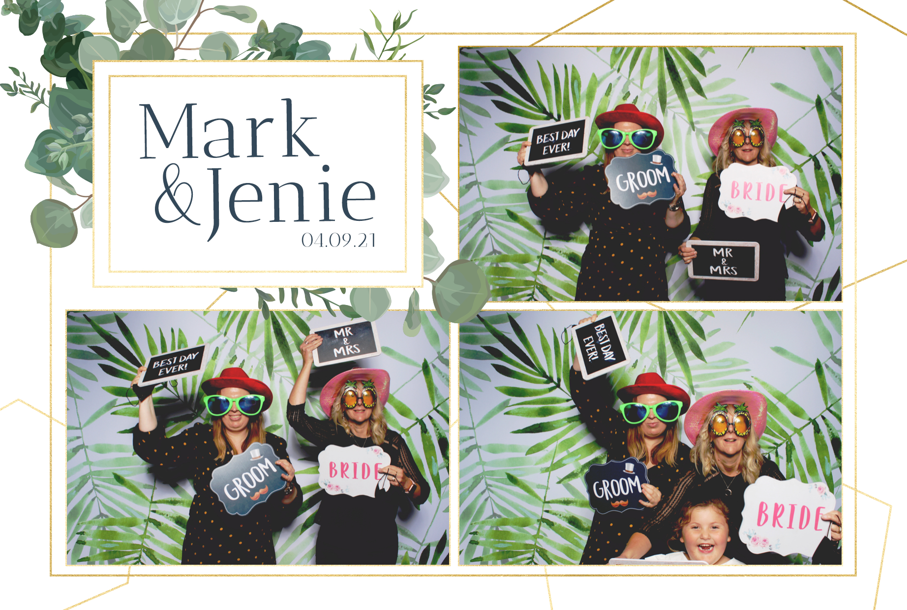 Mark & Jenie | View more photos from the event at images.mobile-photo-booth.com/u/MobilePhotoBoothUK/Mark-Jenie