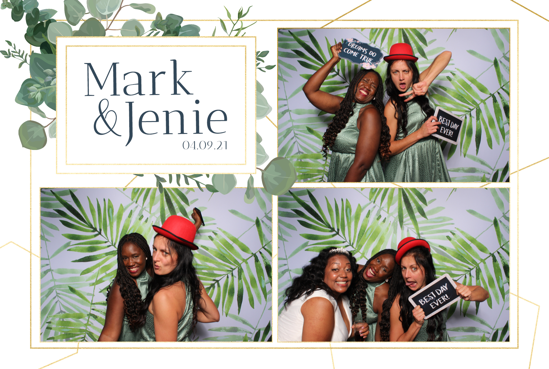 Mark & Jenie | View more photos from the event at images.mobile-photo-booth.com/u/MobilePhotoBoothUK/Mark-Jenie