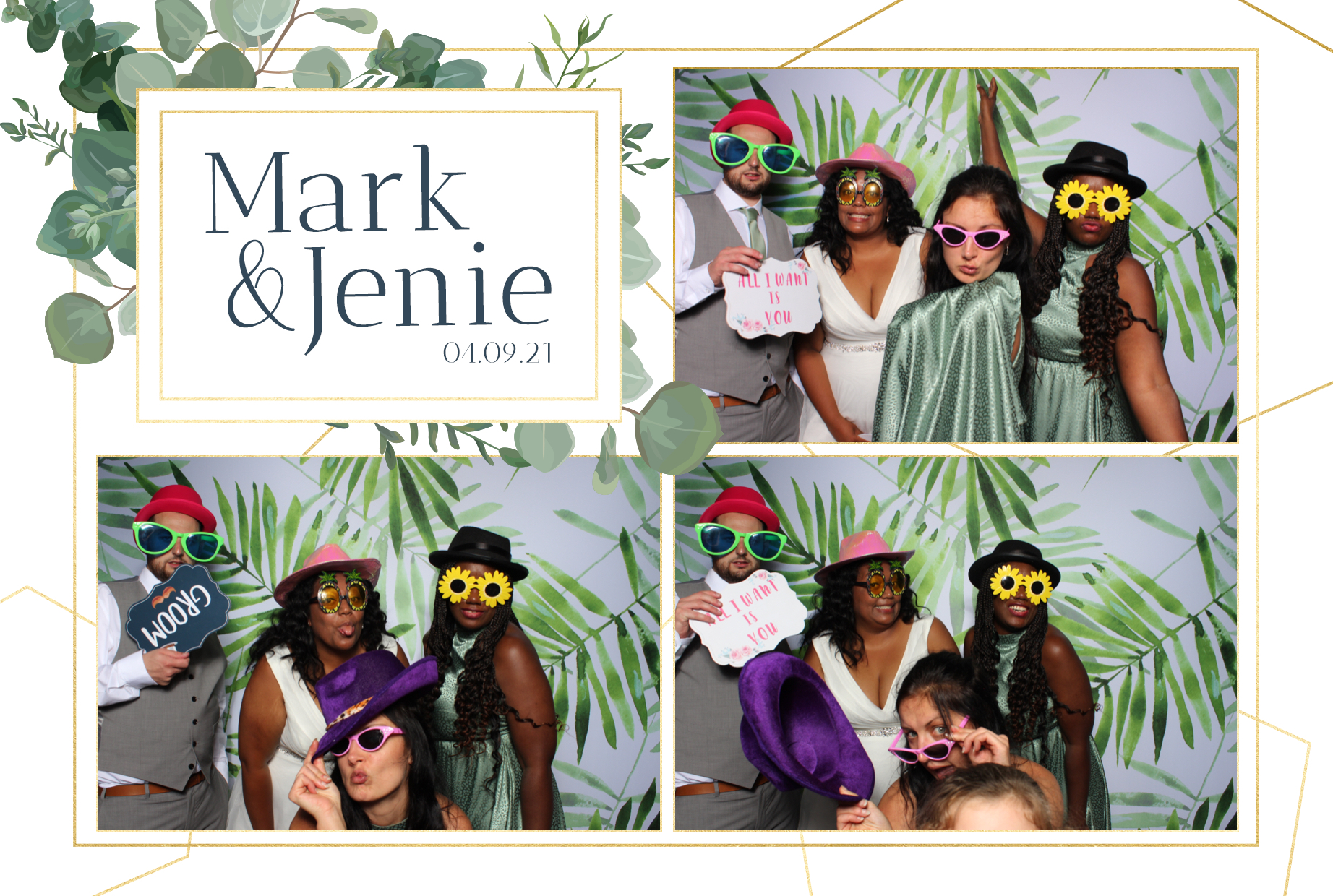 Mark & Jenie | View more photos from the event at images.mobile-photo-booth.com/u/MobilePhotoBoothUK/Mark-Jenie