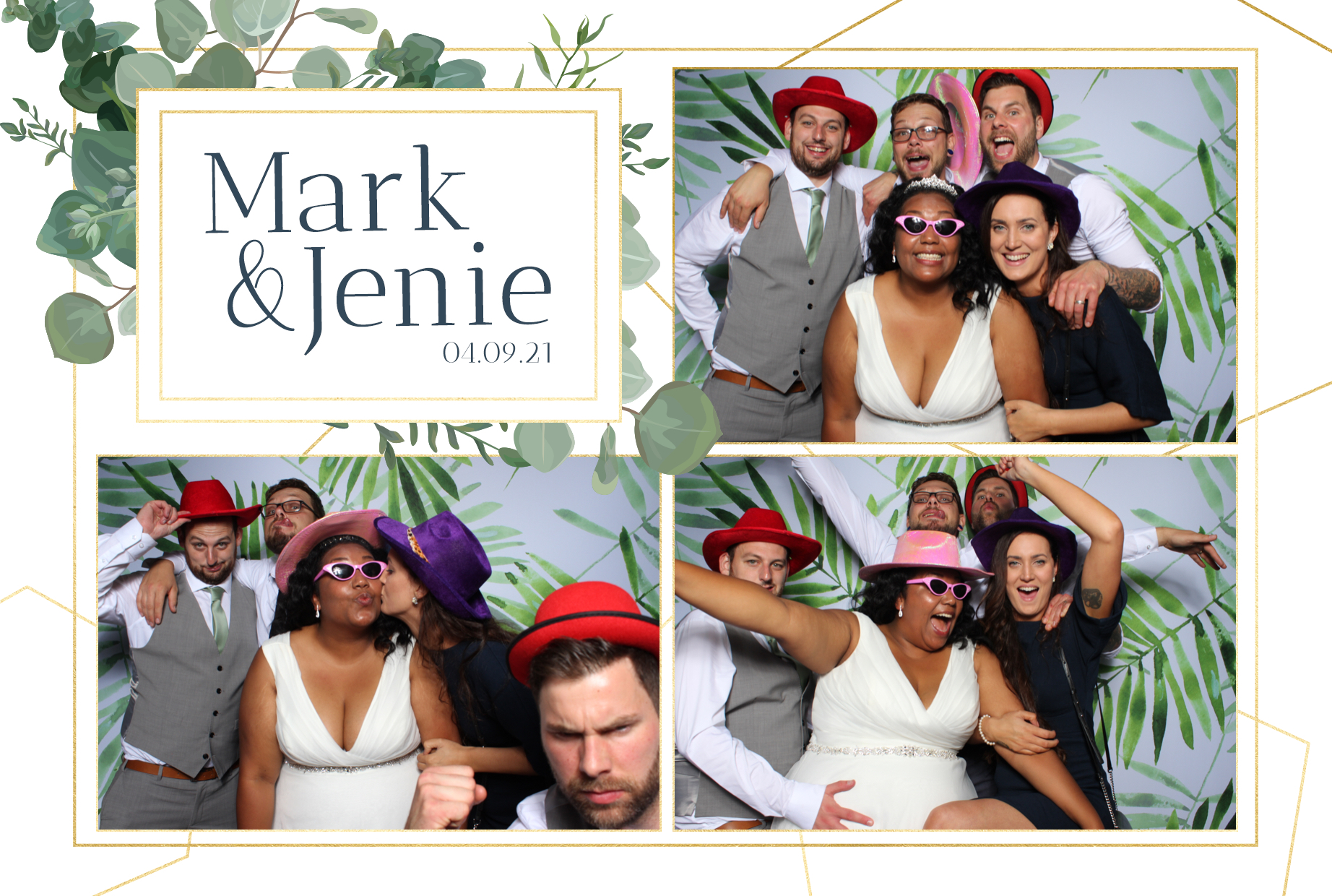 Mark & Jenie | View more photos from the event at images.mobile-photo-booth.com/u/MobilePhotoBoothUK/Mark-Jenie