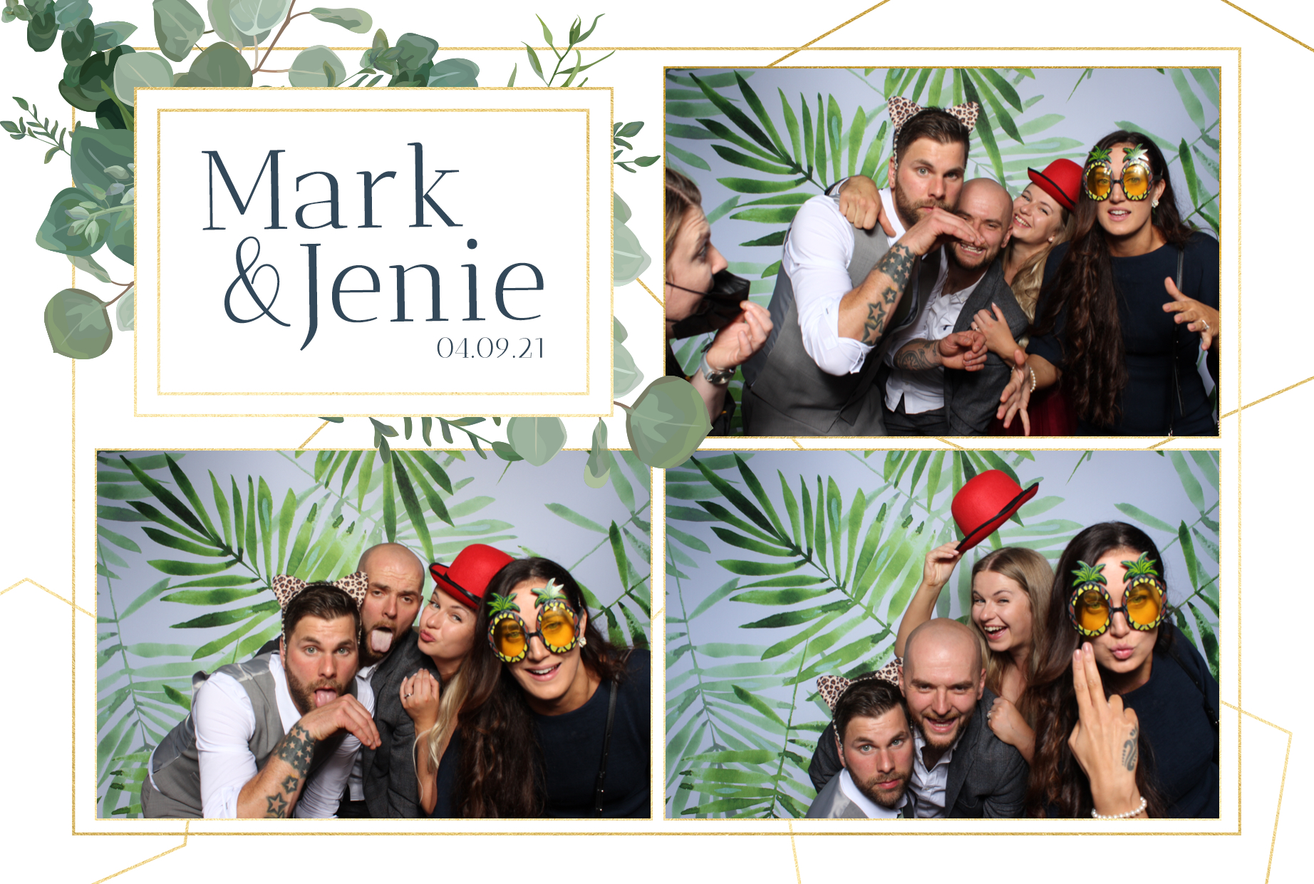 Mark & Jenie | View more photos from the event at images.mobile-photo-booth.com/u/MobilePhotoBoothUK/Mark-Jenie