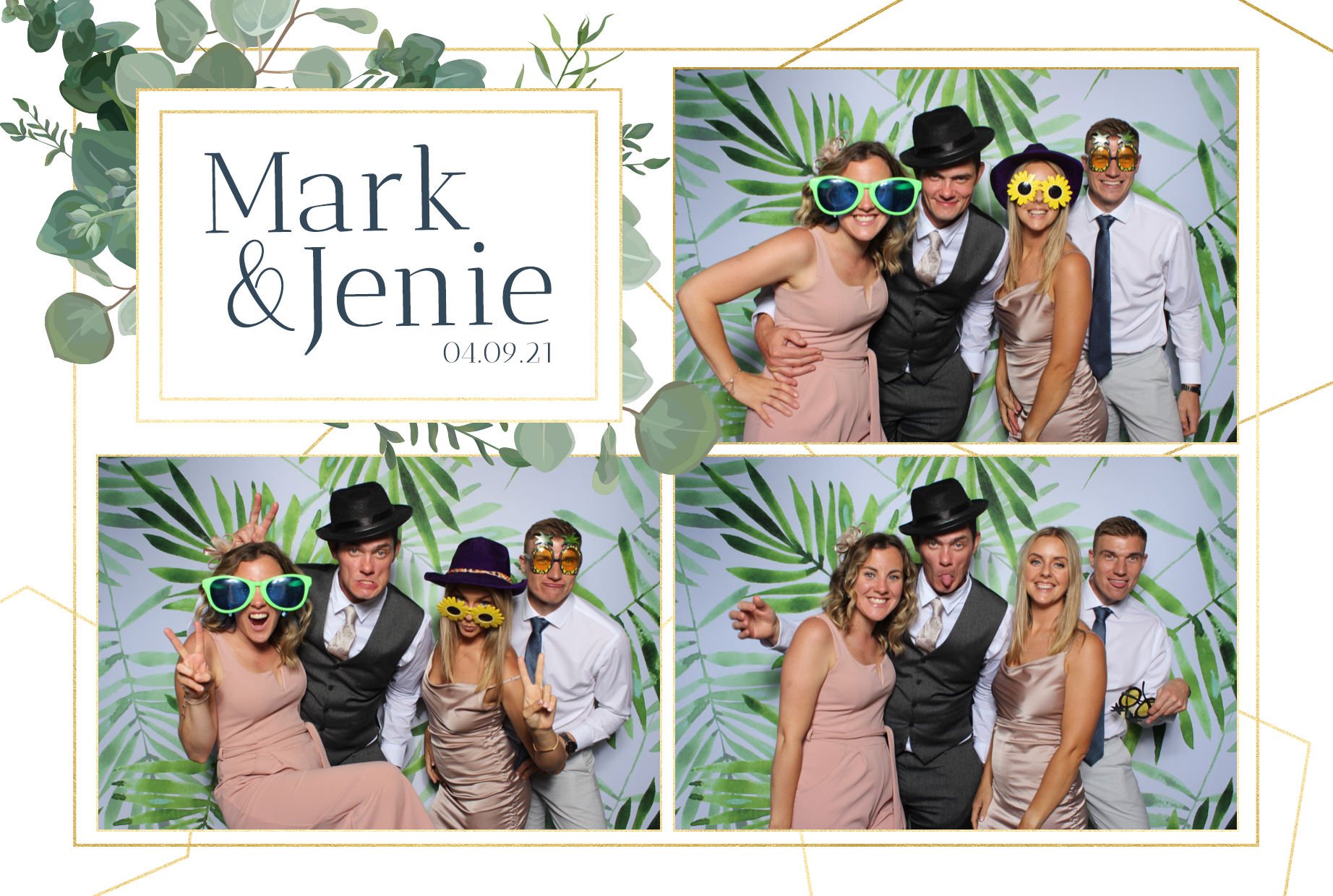 Mark & Jenie | View more photos from the event at images.mobile-photo-booth.com/u/MobilePhotoBoothUK/Mark-Jenie