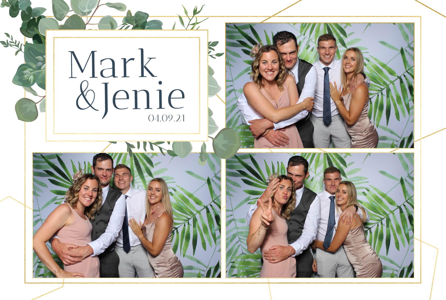 Mark & Jenie | View more photos from the event at images.mobile-photo-booth.com/u/MobilePhotoBoothUK/Mark-Jenie